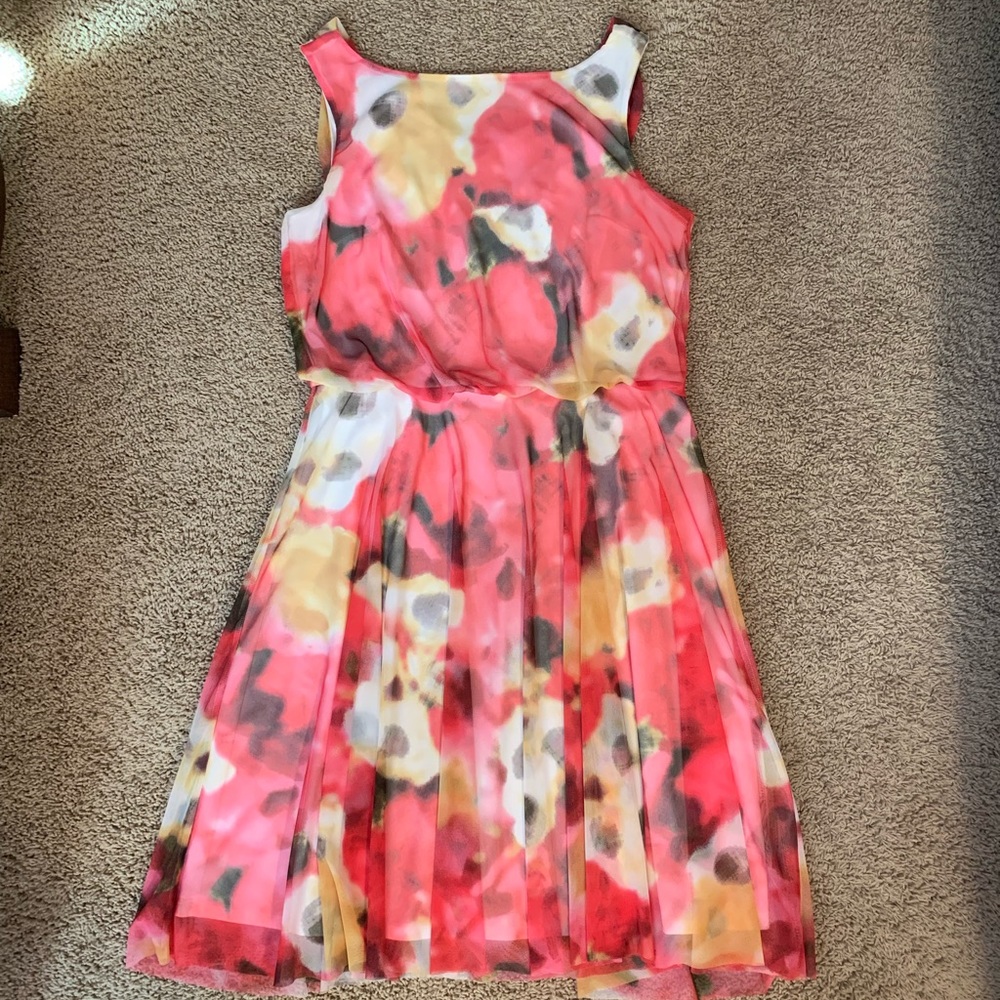 London Times Floral Dress 14